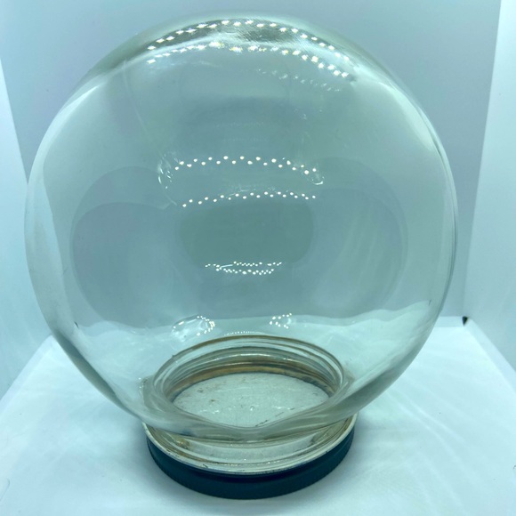 Vintage Bowl O Beauty Co Real Roses Glass Globe Dome Art Jar Fortune Teller DIY - Picture 2 of 5